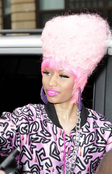 nicki minaj pink hair photoshoot. Nicki Minaj likes to stand out