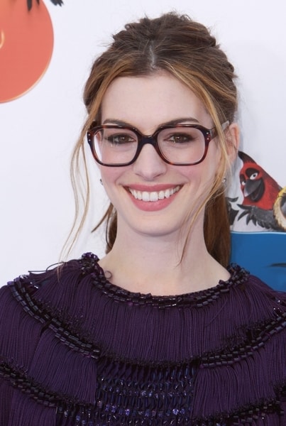 Anne Hathaway attended the Rio Los Angeles Premiere over the weekend and 