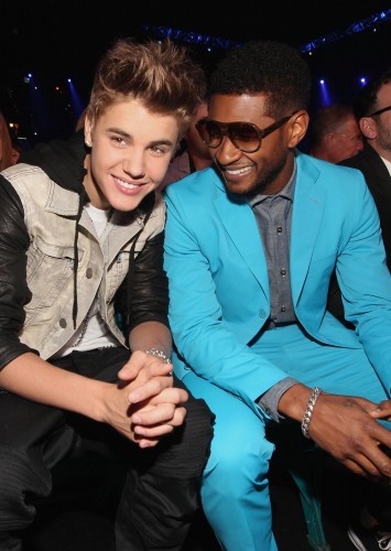 JUSTIN BIEBER, USHER