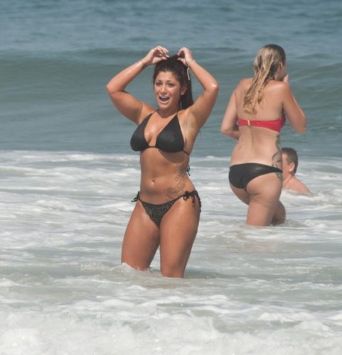 MTV's "Jersey Shore" Filming on Location in Seaside Heights - June 20, 2012